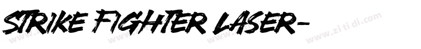 Strike Fighter Laser字体转换